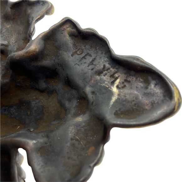 Grape Cluster Retro Door Knocker Vintage Brass Look CHC Decor With Two Screws - Picture 7 of 9